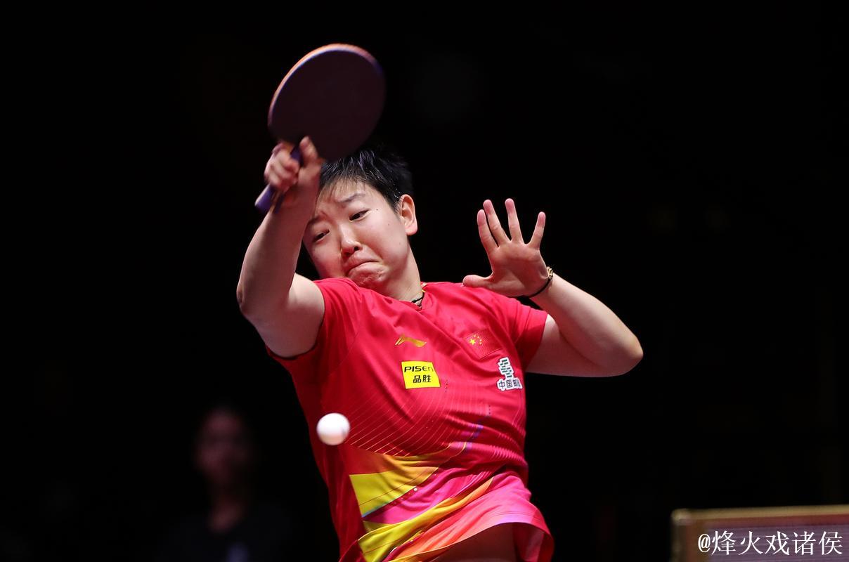 孙颖莎4-0完胜刘斐 晋级十五运会女单半决赛